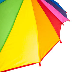 Зонт-трость детский в виде сердца C932-041024 Heart Junior Rainbow Heart (Радужные сердца)