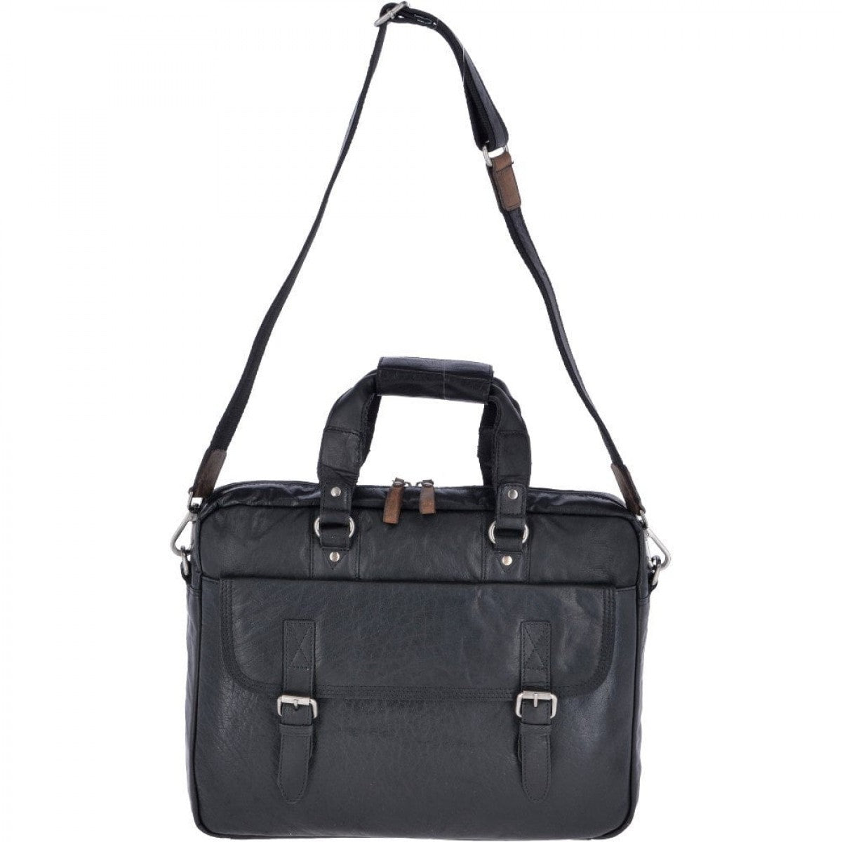 Чоловіча сумка Ashwood F83 Black/Mud