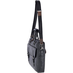 Чоловіча сумка Ashwood F83 Black/Mud