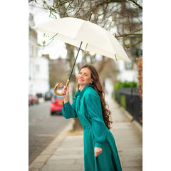 Зонт-трость женский Fulton Commissioner G807 Cream (Кремовый)