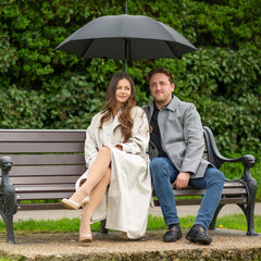 Зонт-трость мужской Fulton Huntsman-1 G813 Black (Черный)