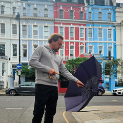 Зонт мужской Fulton G938 Portobello-1 Navy (Синий)