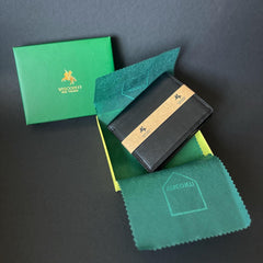 Черный мужской кошелек без застежки Visconti MZ3 Milan (Black)