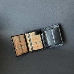 Черный мужской кошелек без застежки Visconti MZ3 Milan (Black)