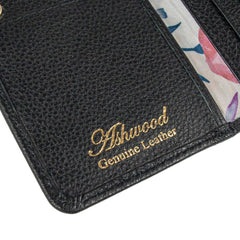 Женский кошелек клатч Ashwood J53 BLACK (Черный)