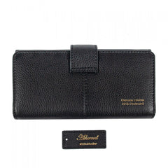 Женский кошелек клатч Ashwood J53 BLACK (Черный)