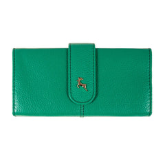 Женский кошелек клатч Ashwood J53 GUMDROP-GREEN (Зеленый)