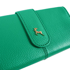 Женский кошелек клатч Ashwood J53 GUMDROP-GREEN (Зеленый)