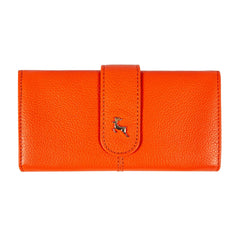 Женский кошелек клатч Ashwood J53 MANDARIN (Мандарин)