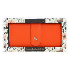 Женский кошелек клатч Ashwood J53 MANDARIN (Мандарин)