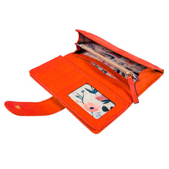 Женский кошелек клатч Ashwood J53 MANDARIN (Мандарин)