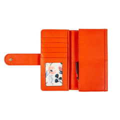 Женский кошелек клатч Ashwood J53 MANDARIN (Мандарин)