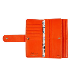 Женский кошелек клатч Ashwood J53 MANDARIN (Мандарин)