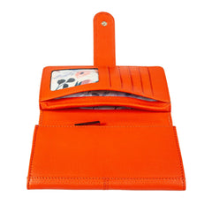 Женский кошелек клатч Ashwood J53 MANDARIN (Мандарин)