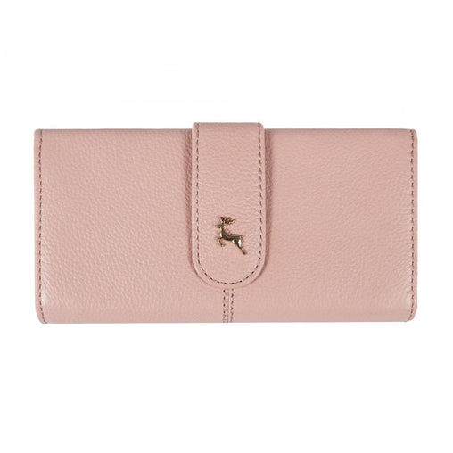 Женский кошелек клатч Ashwood J53 PEACH WHIP (Персиковый)