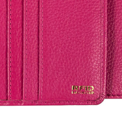 Женский кошелек клатч Ashwood J53 RASPBERRY-SORBET (Ягодный)