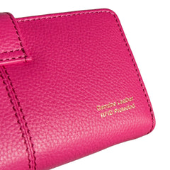 Женский кошелек клатч Ashwood J53 RASPBERRY-SORBET (Ягодный)