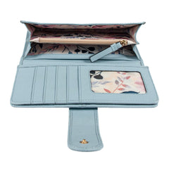 Жіночий гаманець клатч Ashwood J53 WINTER SKY (Зимове небо)