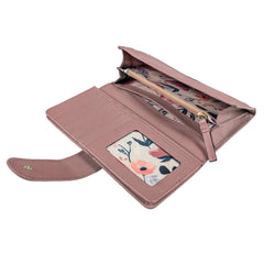 Жіночий гаманець клатч Ashwood J53 WOOD ROSE (Троянда)