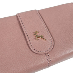 Жіночий гаманець клатч Ashwood J53 WOOD ROSE (Троянда)