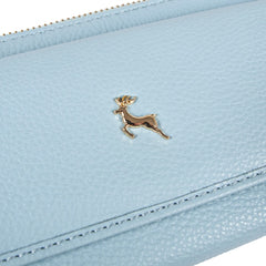 Женский кошелек клатч ASHWOOD J54 WINTER SKY (Зимнее небо)