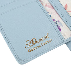 Женский кошелек клатч ASHWOOD J54 WINTER SKY (Зимнее небо)