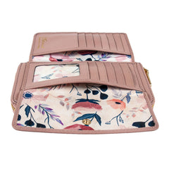 Женский кошелек клатч ASHWOOD J54 WOOD ROSE (Роза)