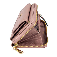 Женский кошелек клатч ASHWOOD J54 WOOD ROSE (Роза)