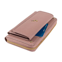 Женский кошелек клатч ASHWOOD J54 WOOD ROSE (Роза)