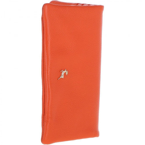 Женский кошелек на кнопке ASHWOOD J56 MANDARIN (Мандарин) by