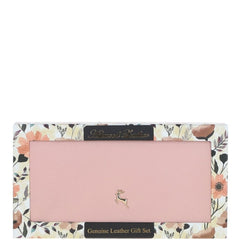 Женский кошелек на кнопке ASHWOOD J56 PEACH WHIP (Персиковый)