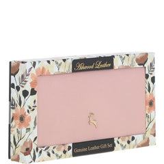 Женский кошелек на кнопке ASHWOOD J56 PEACH WHIP (Персиковый)