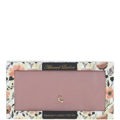 Женский кошелек на кнопке ASHWOOD J56 WOOD ROSE (Роза)