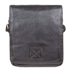 Коричнева чоловіча сумка на плече Ashwood Jerry Brn