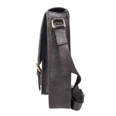 Портфель Ashwood JOSH BRN у темно-коричневому кольорі