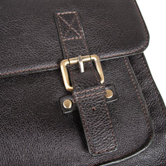 Портфель Ashwood JOSH BRN у темно-коричневому кольорі