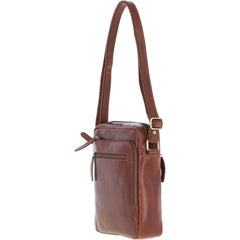 Сумка середнього розміру Ashwood K42 CHESTNUT