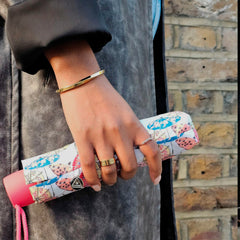 Парасолька жіноча Fulton L354 Minilite-2 Cocktail Party (Коктейльна вечірка)