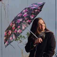 Парасолька жіноча Fulton L354 Minilite-2 Delicate Floral (Ніжні квіти)