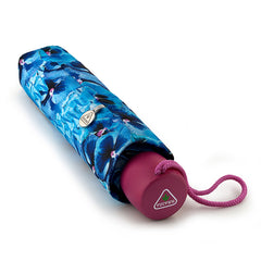 Парасолька жіноча Fulton L354 Minilite-2 Cool Pansy (Анютині очі)