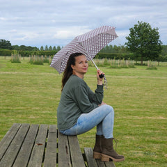 Міні парасолька Fulton L501 Tiny-2 Flower Check (Квіткова клітина)