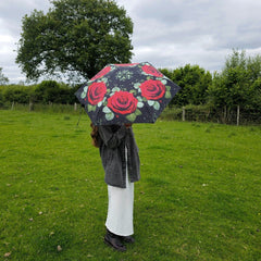 Мини зонт Fulton L501 Huge Rose (Большая роза)