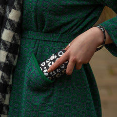 Міні парасолька Fulton L501 Iridescent Leopard (Райдужний леопард)