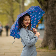 Зонт женский Fulton L553 Superslim-2 Ditsy Hearts (Сердца)