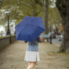 Зонт женский Fulton L553 Superslim-2 Ditsy Hearts (Сердца)