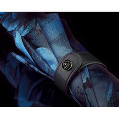 Зонт-трость женский Fulton Diamond L850-040140 Princess - Navy Rose (Синяя роза)