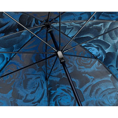 Зонт-трость женский Fulton Diamond L850-040140 Princess - Navy Rose (Синяя роза)