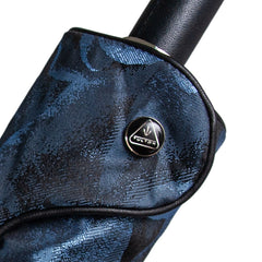 Зонт-трость женский Fulton Diamond L850-040140 Princess - Navy Rose (Синяя роза)