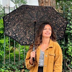 Зонт-трость женский Fulton L935 Morris & Co. Bloomsbury Melsetter (Узоры)