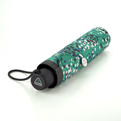 Зонт женский Fulton L902-038857 Superslim-2 Emerald Hearts (Изумрудные сердца)